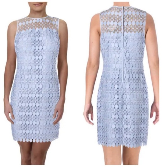 Lauren Ralph Lauren Lace Sleeveless Dress Sz 10 - Picture 1 of 7